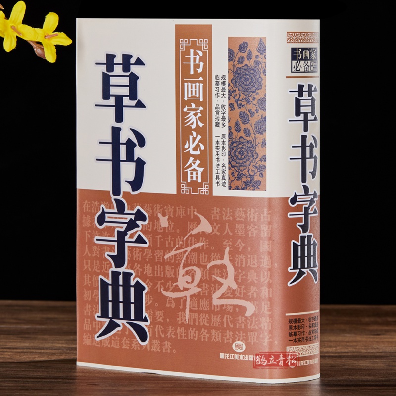 【现货速发】草书字典 书画家备 历代名家草书毛笔书法常用字字典字海工具书 大草小草临摹鉴赏收藏 笔画