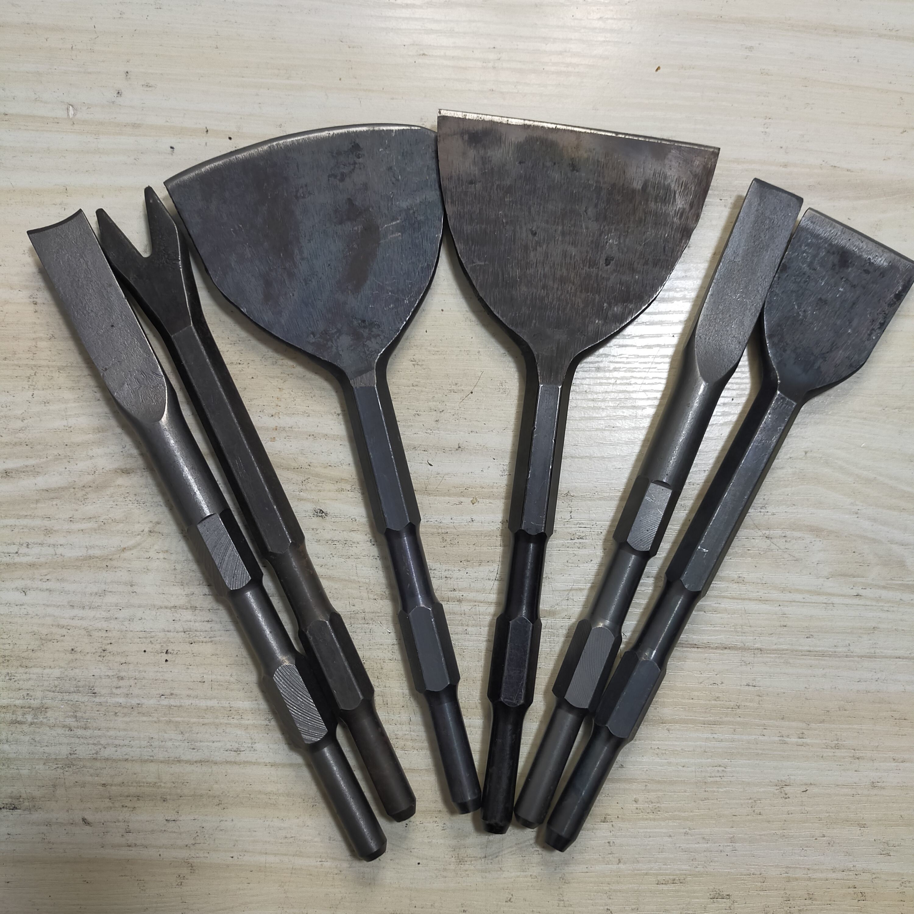 拆电机工具拆铜神器大铲镐头六件套拆解废旧设备马达工具 镐头六件套