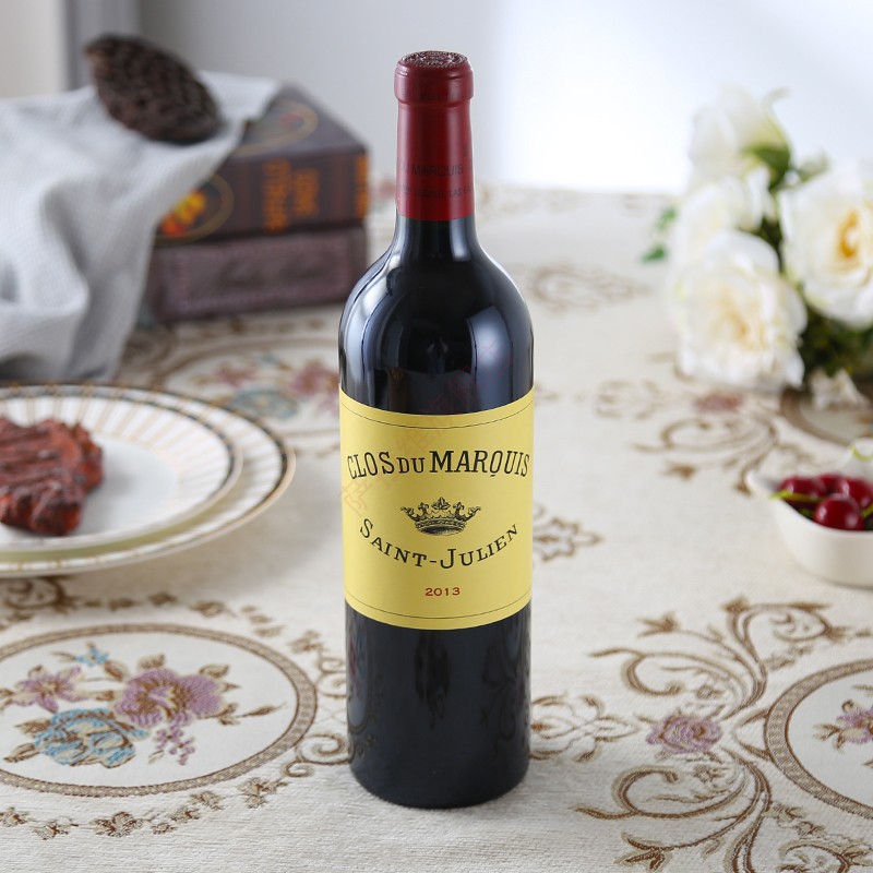 雄狮酒庄侯爵红葡萄酒 法国原瓶进口红酒 750ml 雄狮侯爵 2013