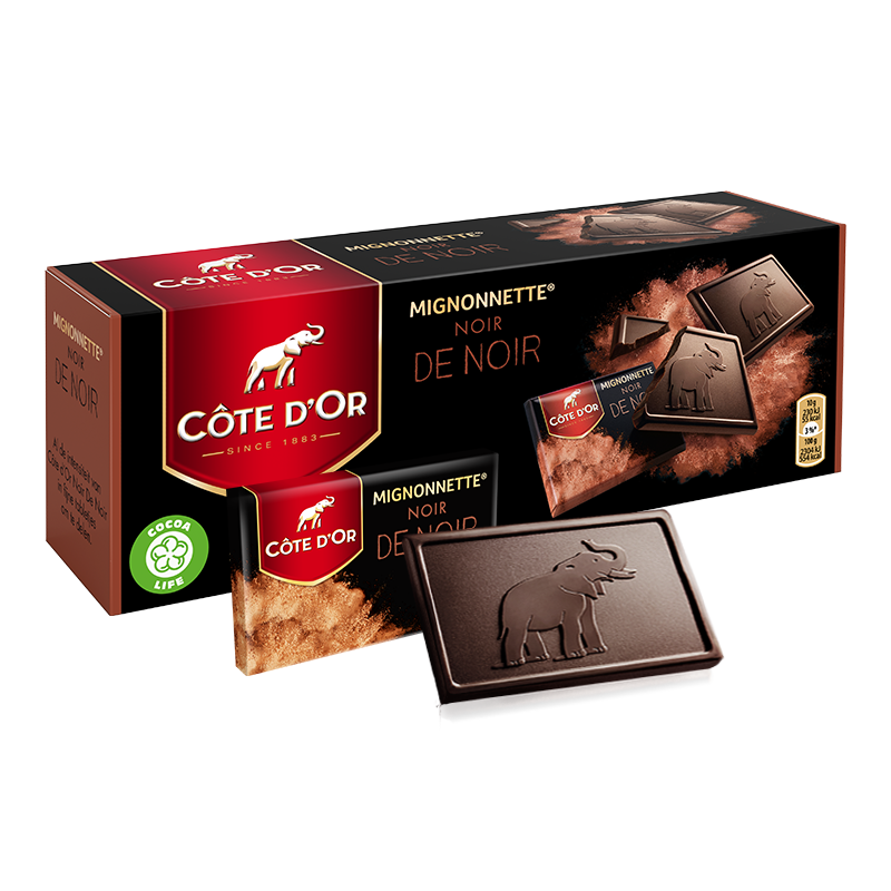 克特多金象 54%可可黑巧克力礼盒240g分享装
