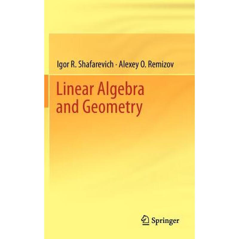 预订 Linear Algebra and Geometry