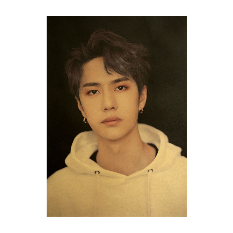 海报王一博牛皮纸海报 怀旧复古宿舍卧室酒吧咖啡厅餐厅ktv装饰墙贴纸