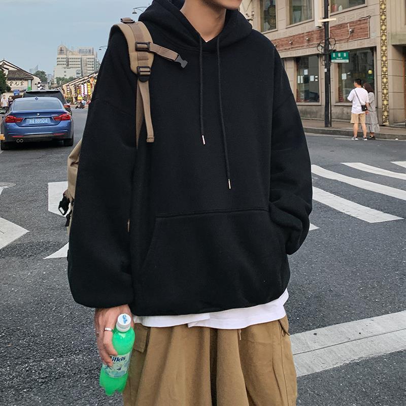 纯色卫衣黑色 【秋款】 s 【建议80斤以内】