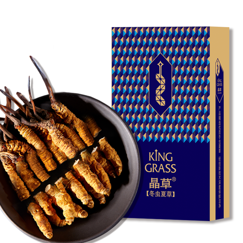 晶草品牌冬虫夏草产品口感醇香，价格逐年上涨|京东查看查询冬虫夏草历史价格走势