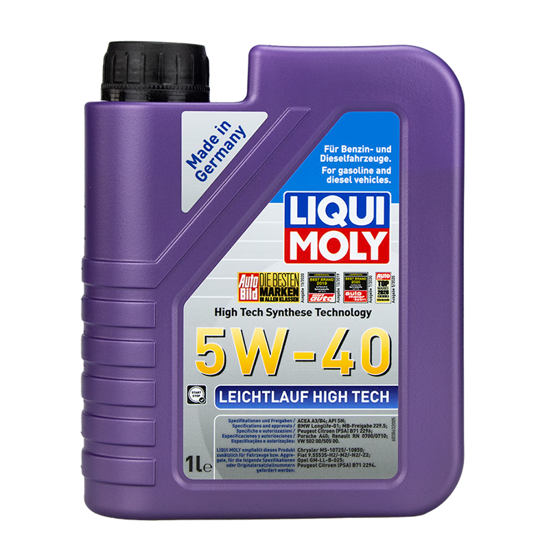 ��ħ��LIQUI MOLY�� �¹����ڷ�������������߿Ƽ��ϳɻ���5W-40  1L  20702