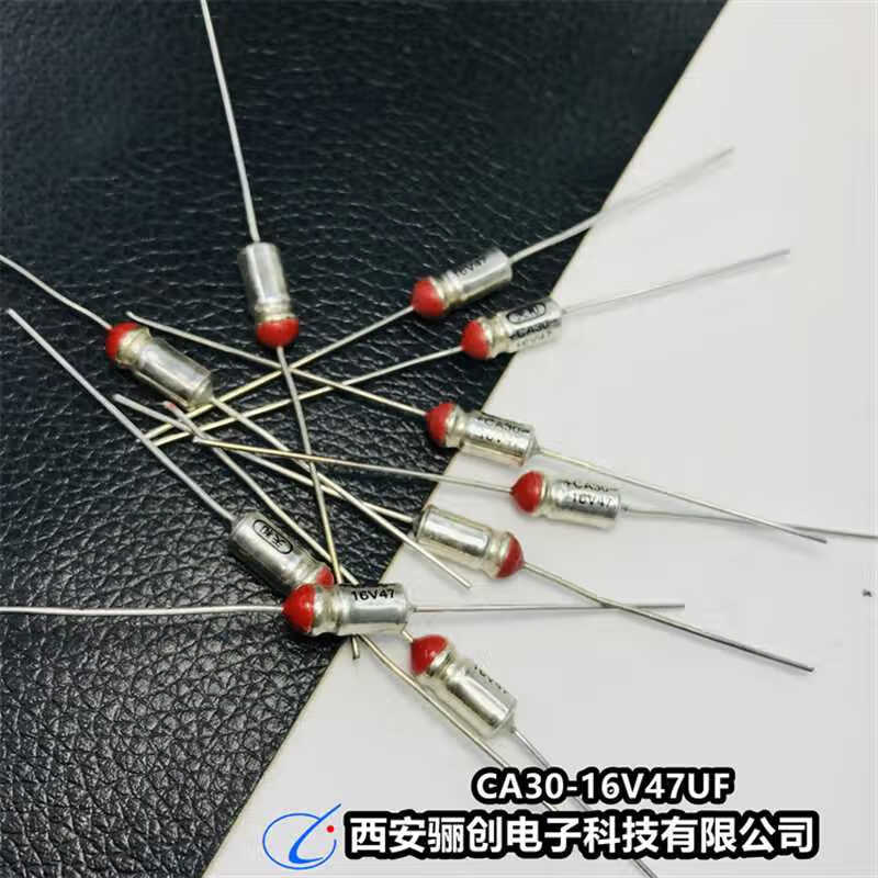 骊创 ca30型非固体电解质烧结钽电容器ca30-40v-220uf-k