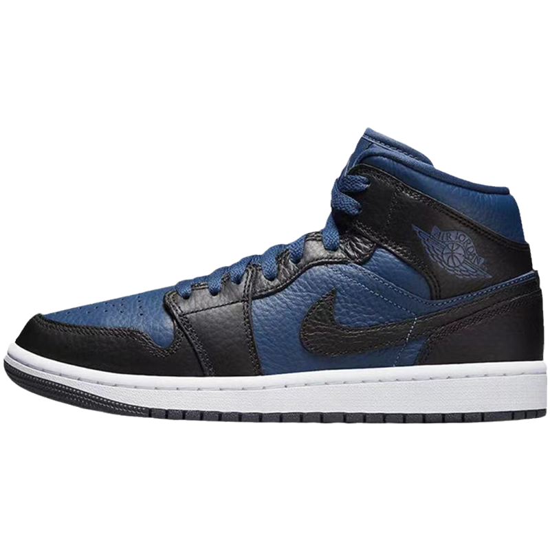 耐克(nike)air jordan 1 mid aj1 阴阳鸳鸯复古篮球鞋 dr0501-401 37.