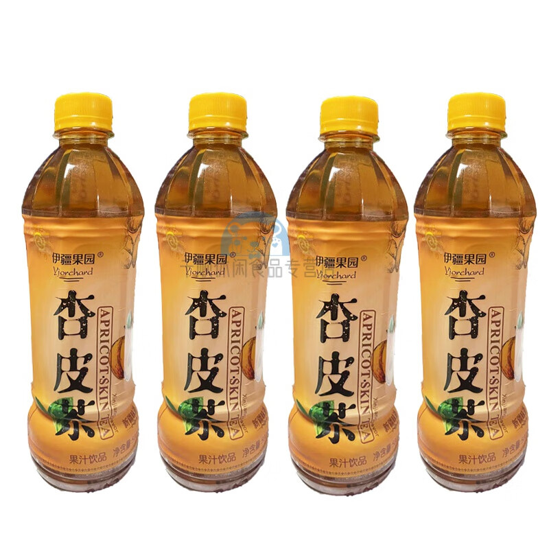 俏滋郎新疆杏皮茶杏皮水饮料风味果汁网红凉茶原味500ml*15瓶 500ml*