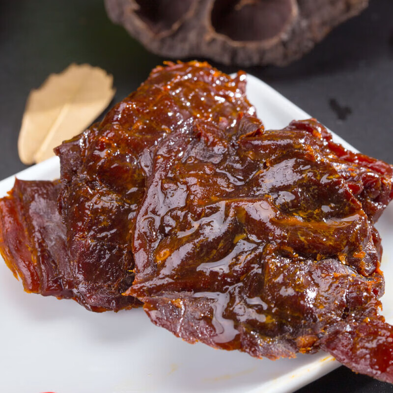 味优福湖南常德特产童酱板五香牛肉干风干手撕香辣零食小吃