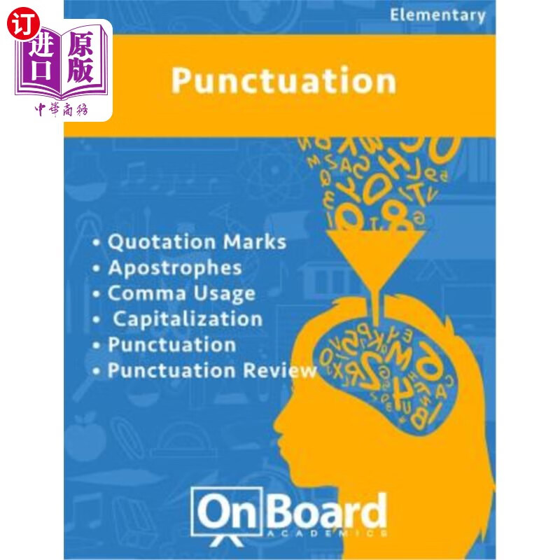 海外直订punctuation: quotation marks, apostrophes, comma usage