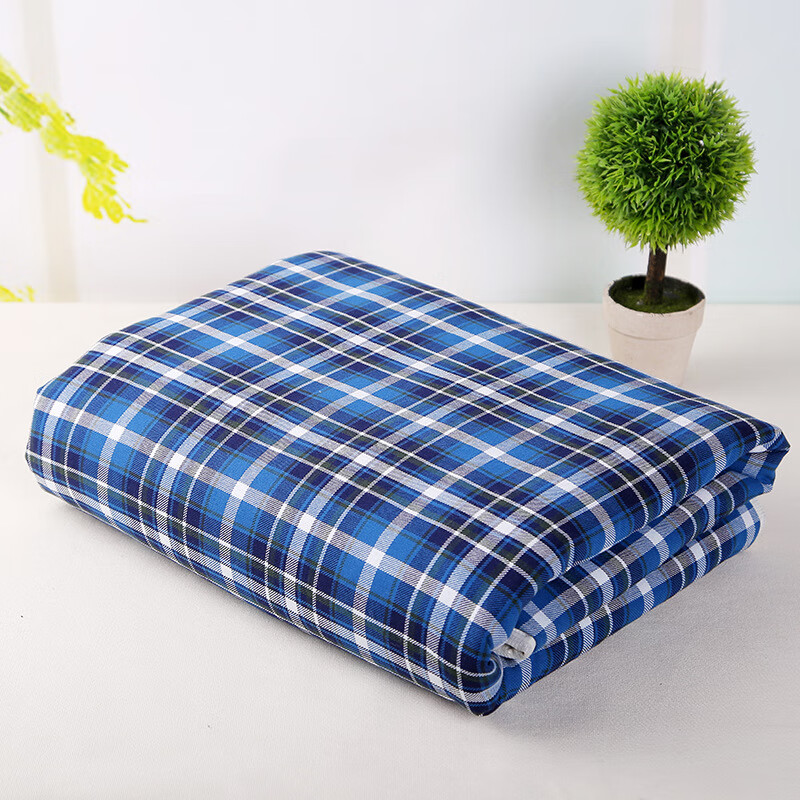 瑾汐艳隔尿护理垫棉质隔尿垫成人防水可洗尿不湿透气大号加厚 蓝色