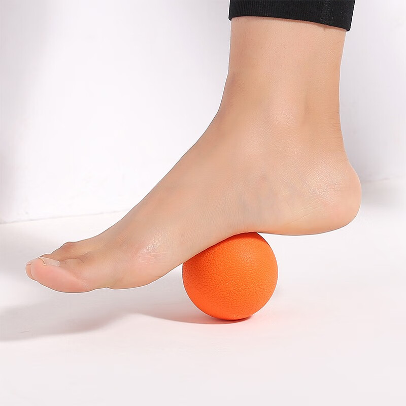 凯步 筋膜球 瑜伽按摩球 深层肌肉放松球 健身训练手球 橙色