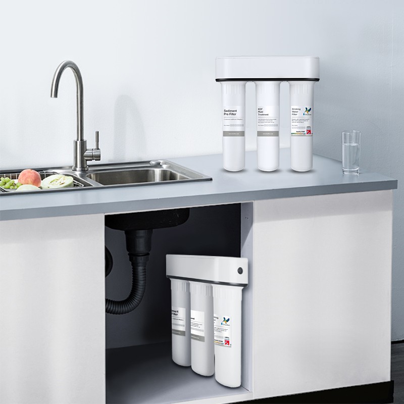 道尔顿净水器家用直饮台下式净水机厨房出水太小了，能装个加压储水桶吗？