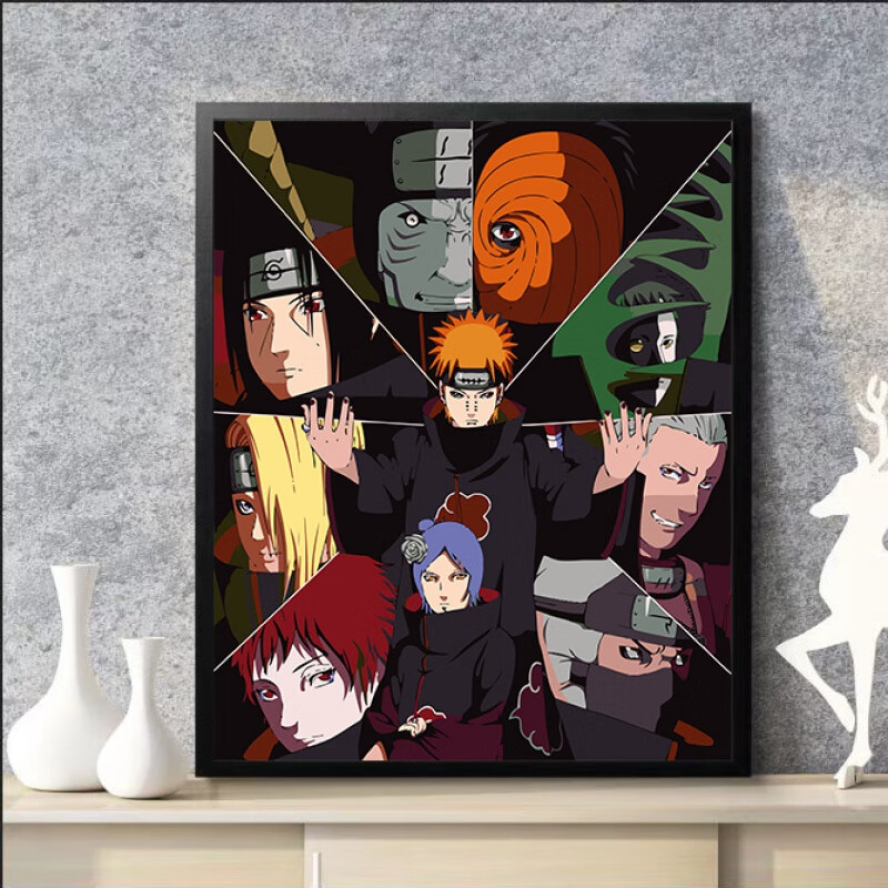 c025晓组织 30*40黑白薄画板 颜料笔