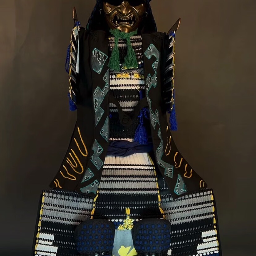 日本武士盔甲甲胄大型落地摆件日式餐厅酒屋酒店大堂企业门厅家居