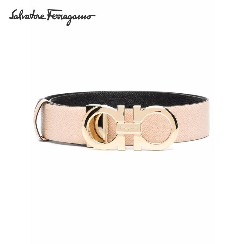 菲拉格慕(ferragamo)七夕礼物 编辑精选女士powder皮带 powder 70 cm