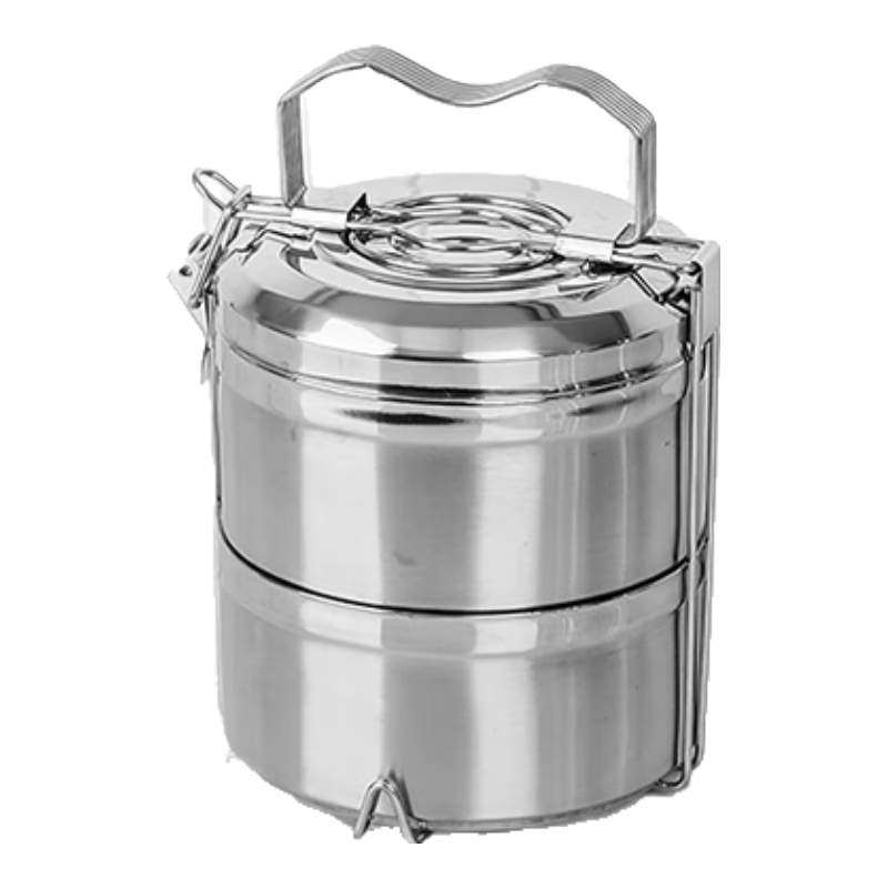 ���ڲ������ٳ�304����ֶ�㱣�·��г����ϰ���ʳ�ô򷹷ָ��ͺд����� 14CM��2�㣩���� 1.2L