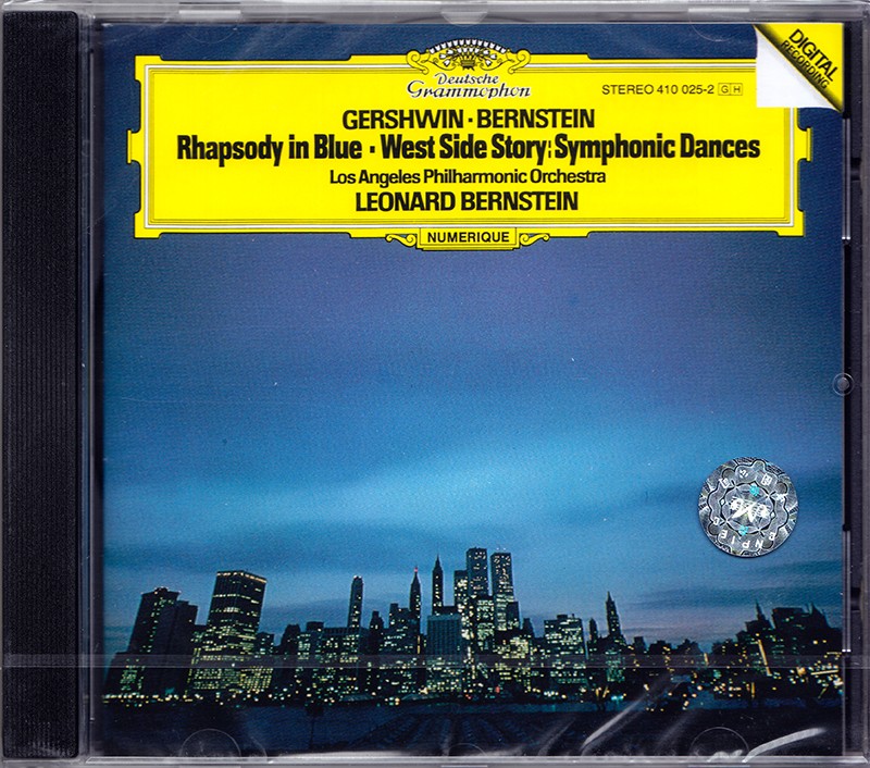 格什温:蓝色狂想曲 / 伯恩斯坦 cd 4100252