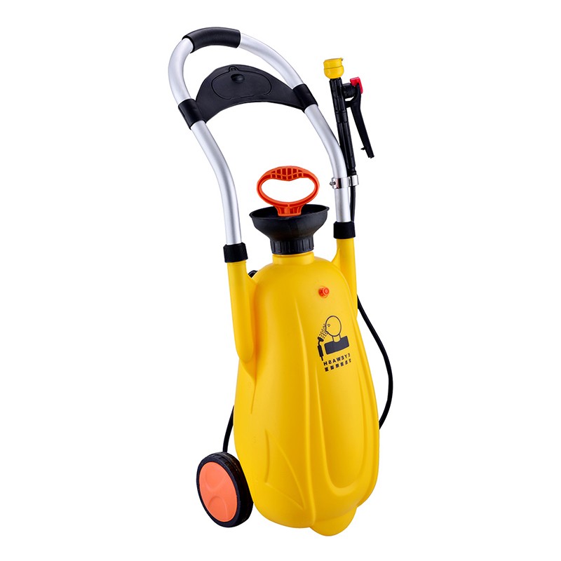 anzhida 3606储水式洗眼器 12l升 黄色 便携移动式工业冲淋器