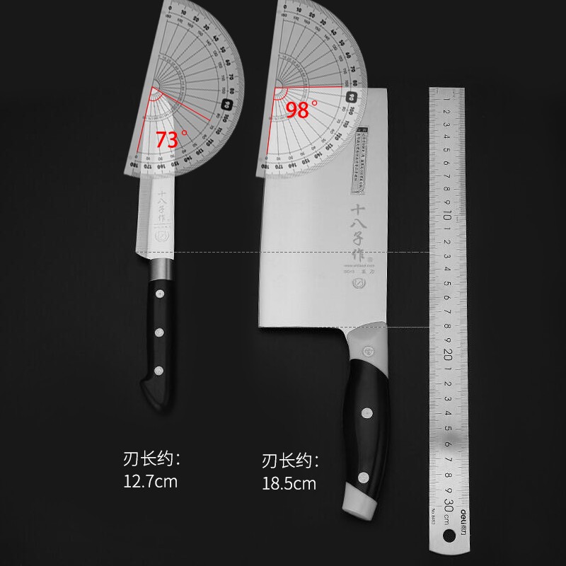 十八子作家用菜刀组合剪刀削皮刀水果刀SC-043选购哪种好？内幕评测透露。