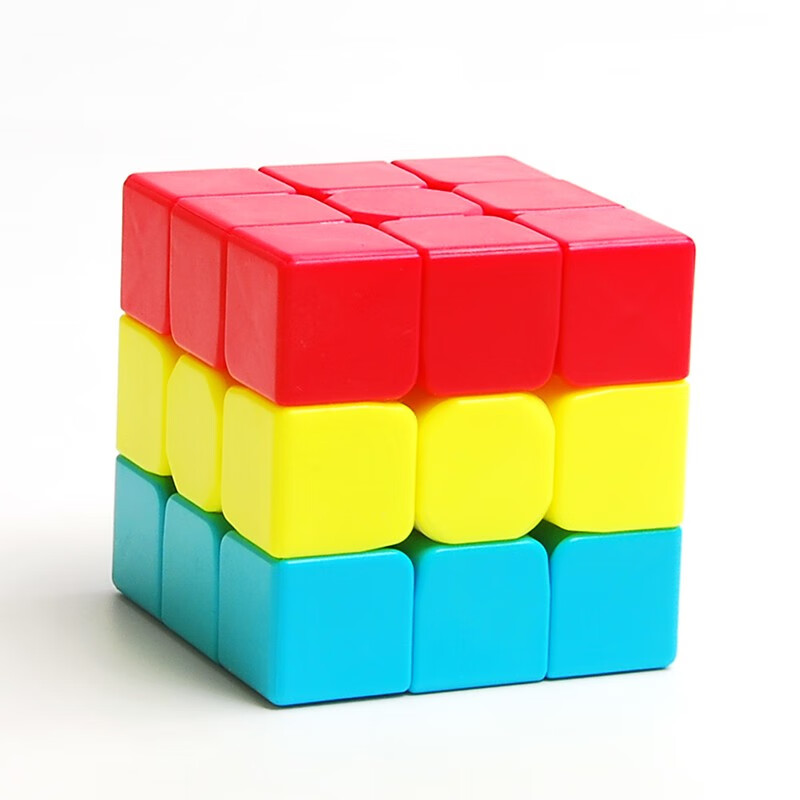 汉堡凹凸叶子火山小红帽魔方儿童幼儿园入门魔方 汉堡魔方(三明治)