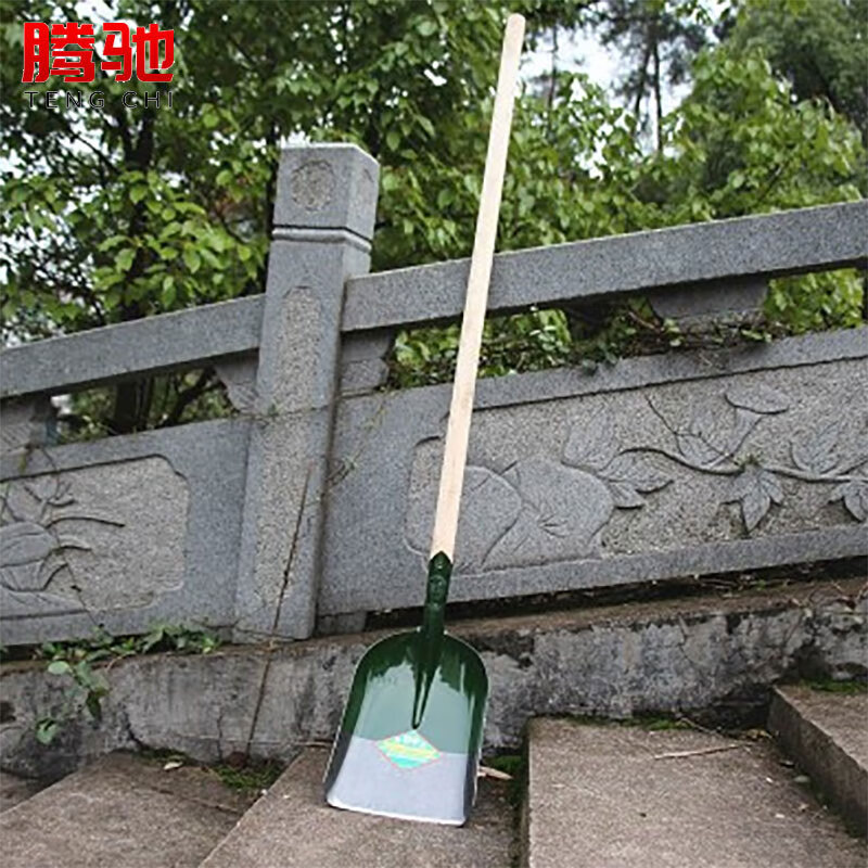 腾驰 应急锰钢方头铁锹 铲雪除冰铁锹 农用铁锹防汛抗洪铁铲 方头钢铲