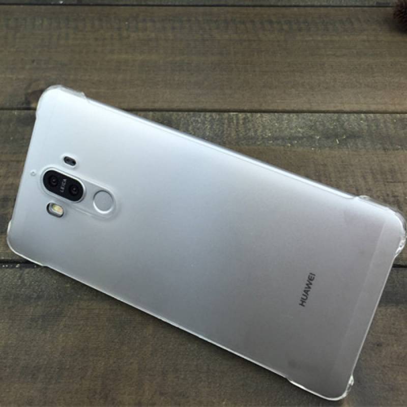聚勋华为mate9手机壳 华为mate9保护套 半透明四角硬壳mt9磨砂mha-al