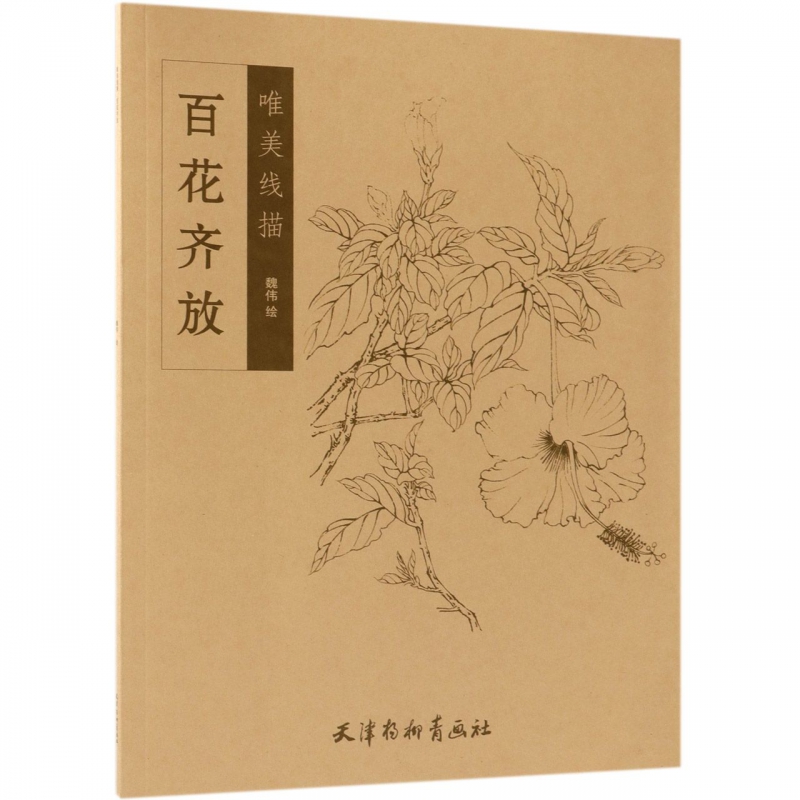 百花齐放/唯美线描