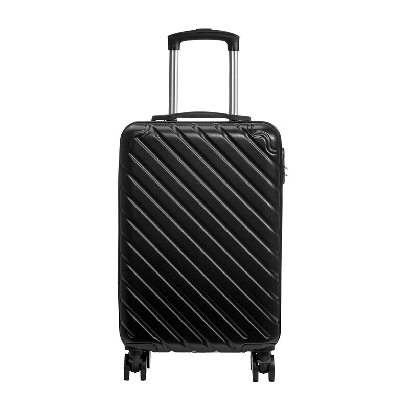 Surelaptop秀乐途（surelaptop）商务轻音万向轮密码锁行李箱拉杆箱箱包组合 黑色 20英寸