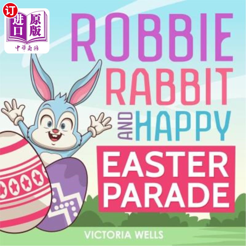 海外直订robbie rabbit and happy easter parade 罗比兔和复活节快乐
