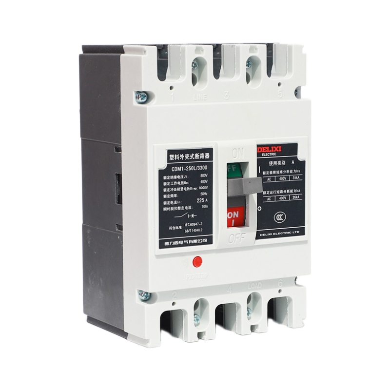 德力西电气 热磁式塑料外壳式断路器cdm1-250m/3300 250a