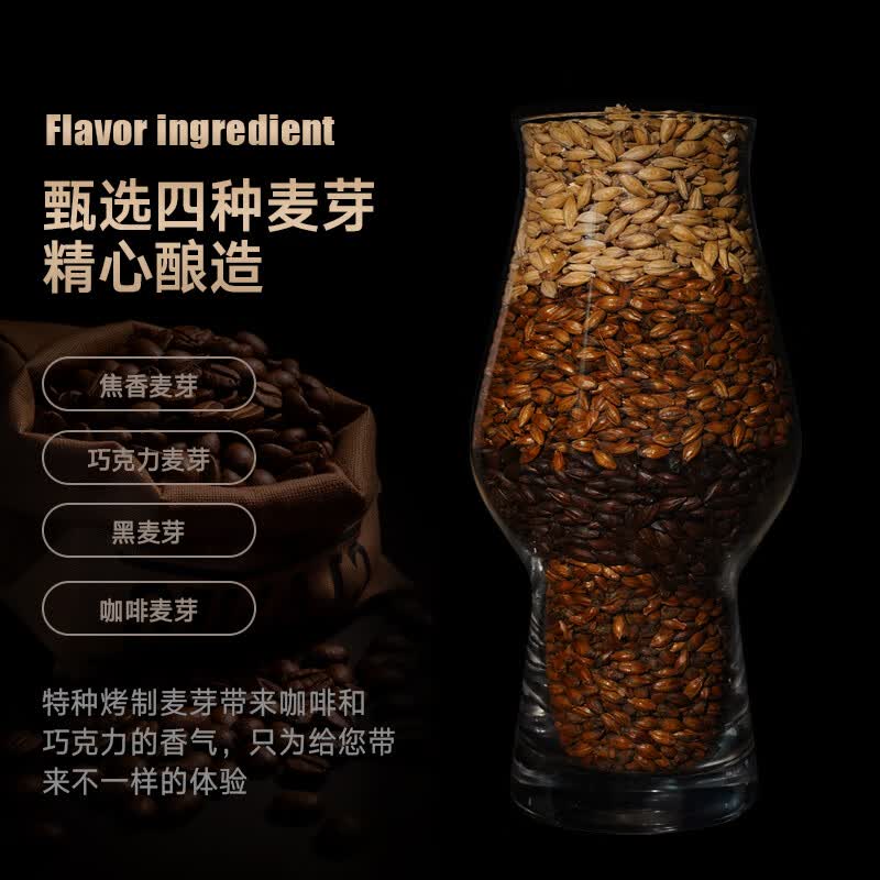 黑狸精酿巧克力世涛黑啤ipa原浆小麦白啤酒高端系列送礼礼盒整箱装 巧克力世涛【经典版】330ml*6