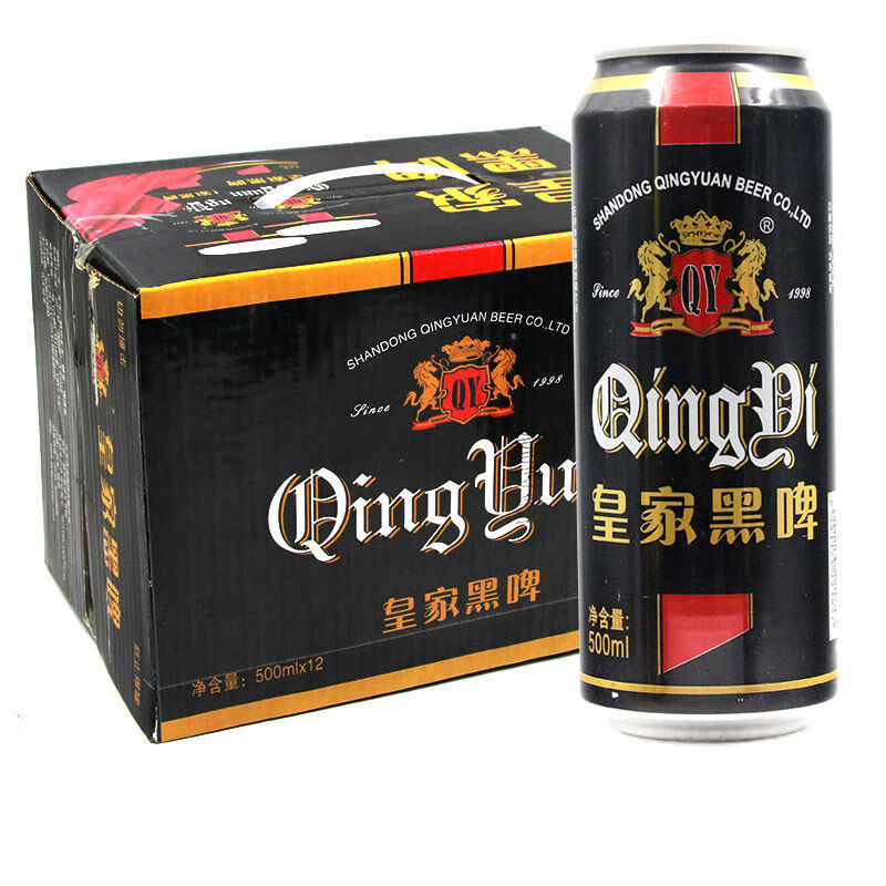 青邑黑啤啤酒500ml*24罐