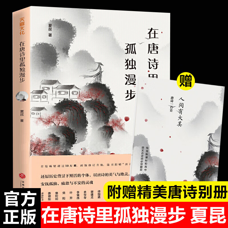 在唐诗里孤独漫步 夏昆中国语文之美系列 