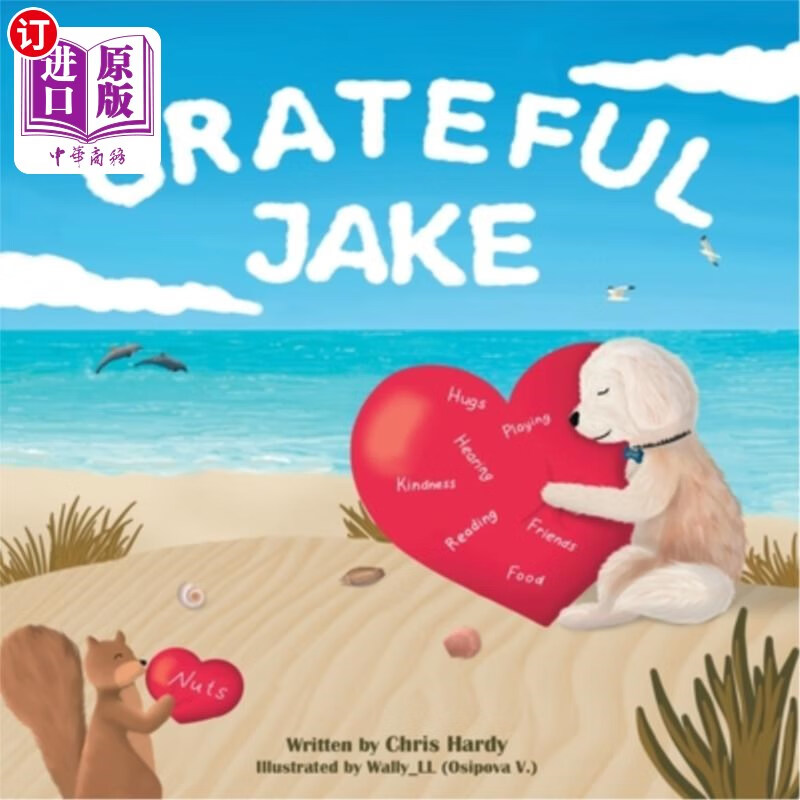 海外直订grateful jake 感谢杰克
