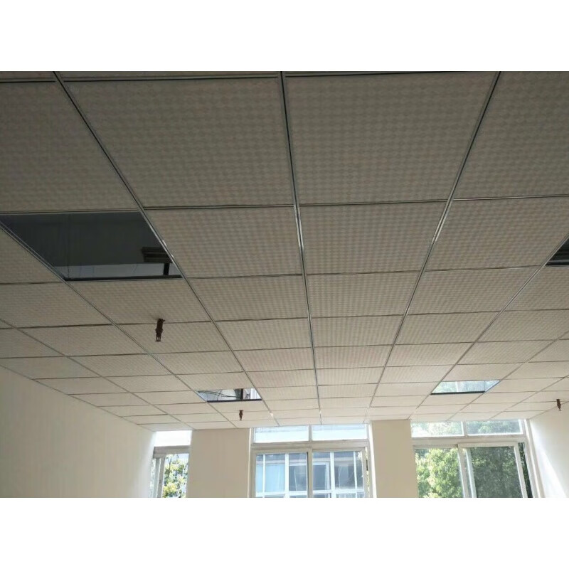 仁聚益防水石膏板600x600三防潔凈裝飾板60x60規(guī)格辦公室天花板吊頂材料