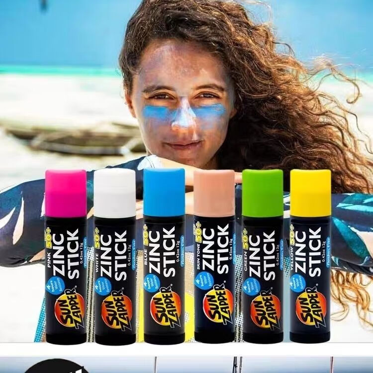 威敦防晒泥棒彩色浮潜水户外冲浪zinc水上运动 sunzapper蓝色spf50