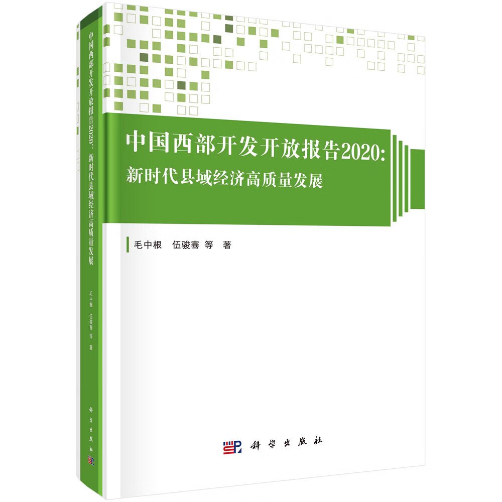 中国西部开发开放报告2020：新时代县域经济高质量发展