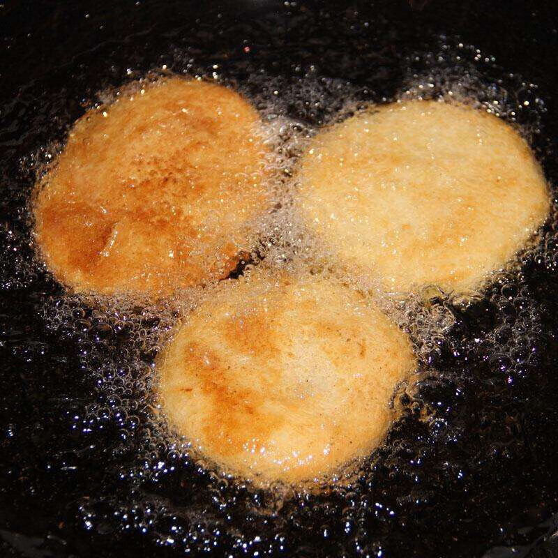 虎钢馋糯米糍粑豆沙年糕河南信阳地方特产特色美食小吃饼 红豆馅(微甜