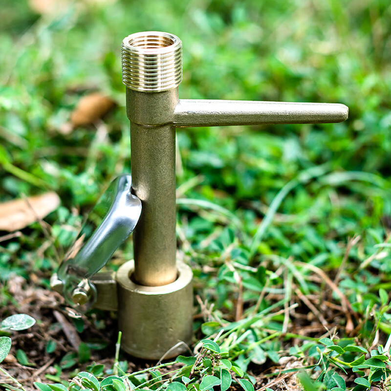 杰登全铜取水阀快速取水器园林取杆阀门箱阀门箱 12寸阀门箱