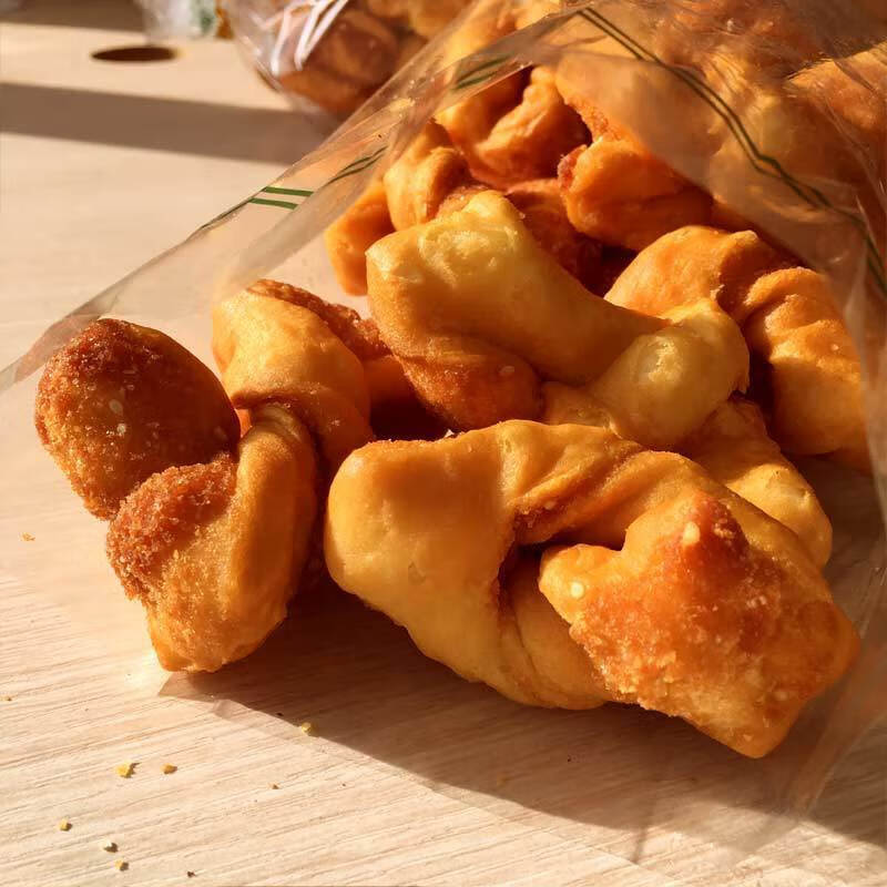 贝棋禾甘肃张掖特色小吃油炸糖花子年货手工油果子馍馍传统糕点夹心