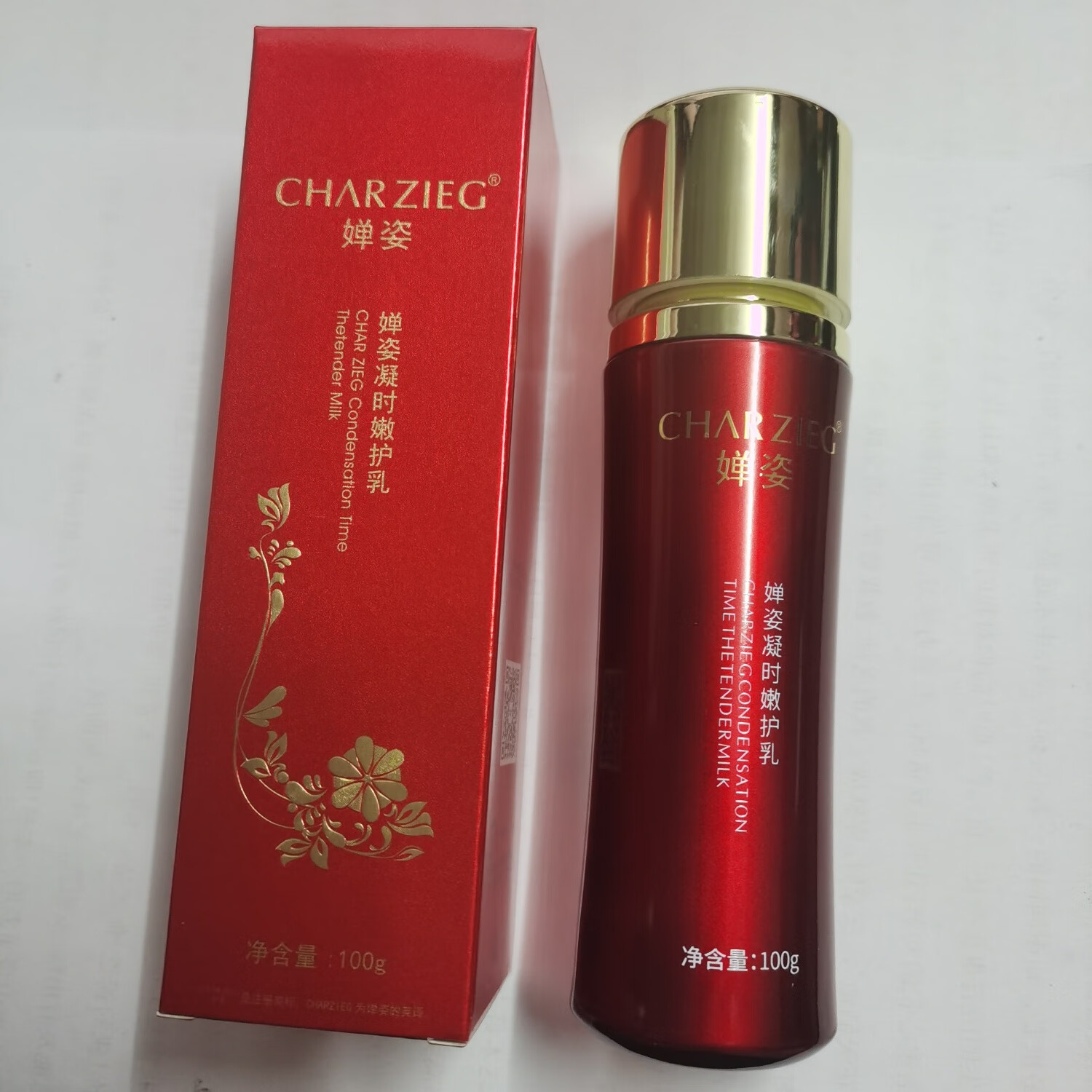 婵姿凝时嫩护乳100g新包装乳液柔滑,透亮。