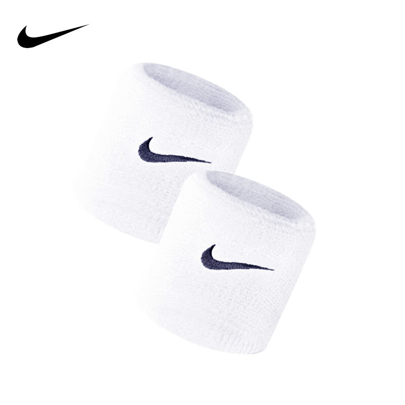 nike 耐克护腕男女运动吸汗 篮球健身跑步擦汗护具nnn04101os 白色