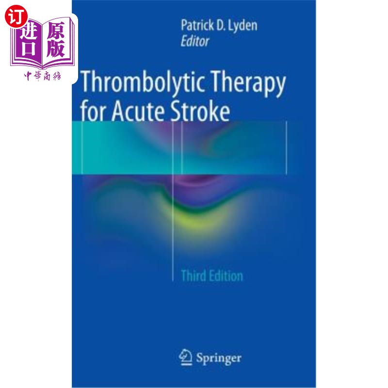 海外直订医药图书thrombolytic therapy for acute stroke 急性脑卒中