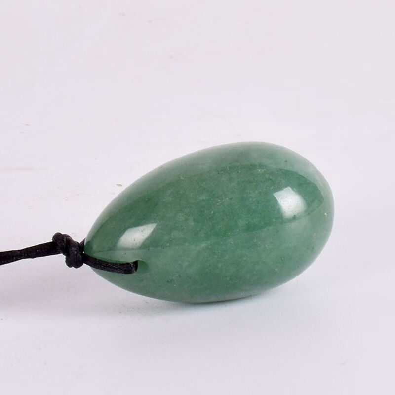 玉石阴护蛋女性产后水晶鸡蛋天然绿东陵保健按摩球紧致完善 45*30