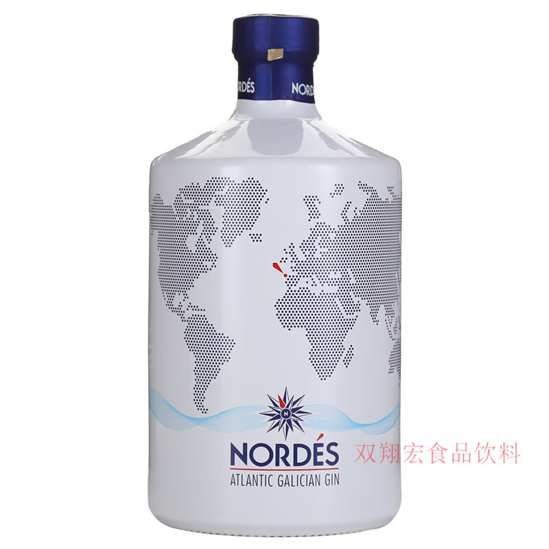 食芳溢 诺迪斯金酒 诺迪思大西洋嘉利金酒 西班牙原瓶nordes gin大
