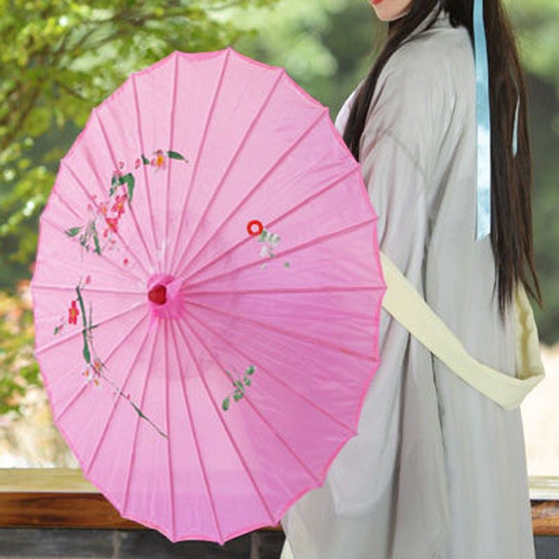 红铁普 古装伞古代雨伞防雨古典伞舞台舞蹈伞跳舞演出道具装饰伞创意