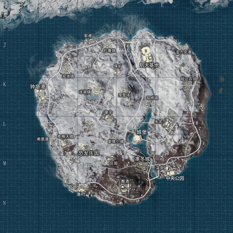 狼天影 地图海报 pubg绝地求生网吧吃鸡墙贴纸画宿舍寝室房间卧室照片