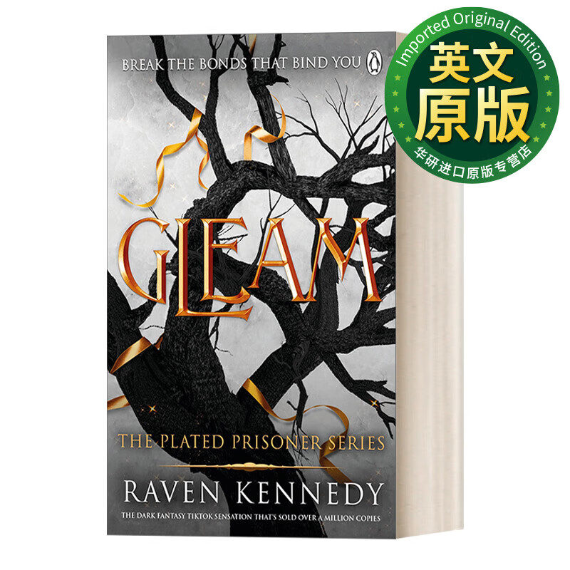 镀金囚徒3 雷文肯尼迪畅销奇幻小说 英文原版 gleam 英文版