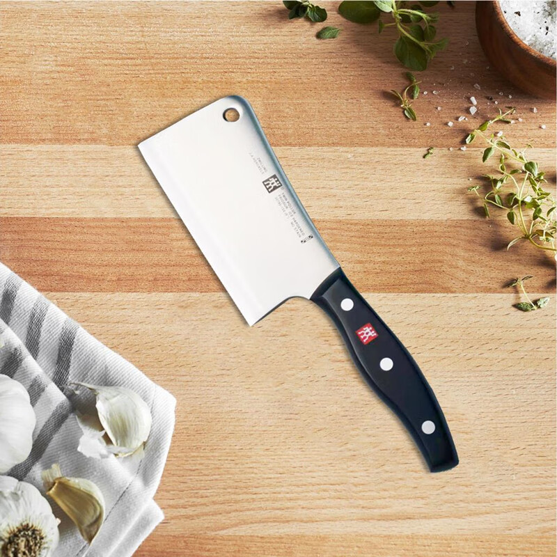 双立人(zwilling) pollux波格斯系列斩骨刀家用砍骨刀切肉切菜刀 盒装